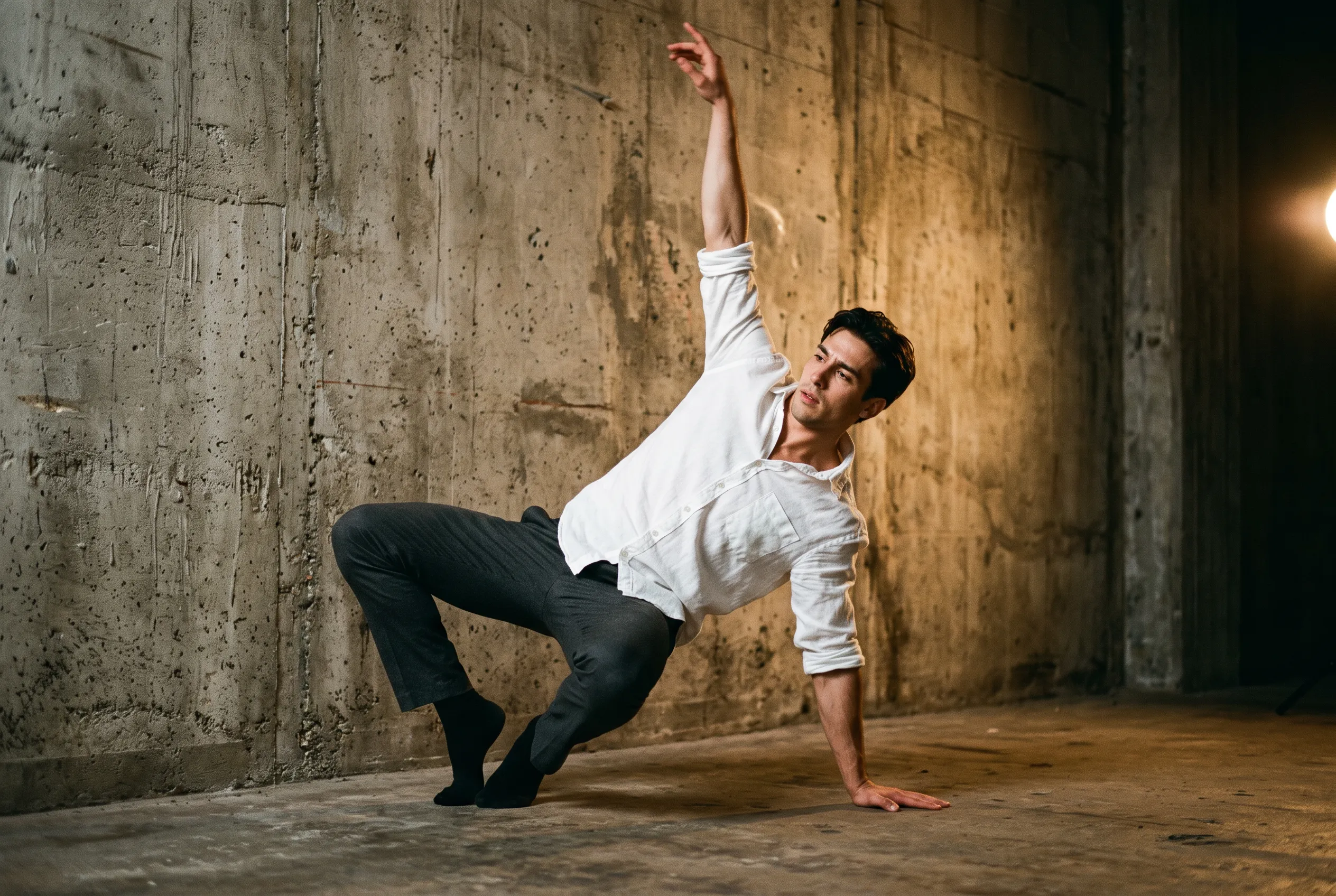 Dancer in movement